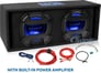 Hifonics HF-210A Dual 10" Powered Sub Box Image 1