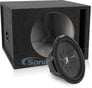 Kicker 40CWR122 + FREE Single 12" Vented Sub Box Enclosure Image 1