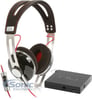 Sennheiser Momentum (Smart Black) + NuForce MMP Mobile Music Pump Black Image 1