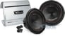 3800 Watt Package: 2) Boss NX120DVC Subs + Boss CXXD3800 Amp Image 1