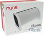 NYNE Audio Bass Portable/Home Wireless Bluetooth Speaker (White/Silver) Image 5