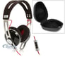Sennheiser Momentum On-Ear Black Headphones + Slappa Case Bundle Image 1