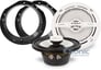 Sony 6.5" 1998-2013 Harley Davidson Speaker & Adapter Plate Combo Image 1