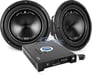 3000W Package: Pair of Boss Subwoofers + Planet Audio Amplifier Image 1