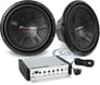 Kicker & Pioneer 1400W Amp + Subs Package Image 1