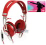 Sennheiser Momentum On-Ear Red + $10 Apple iTunes Gift Card Image 1