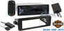 Kenwood 1998-2013 Harley Davidson eXcelon Stereo & Installation Combo Image 1