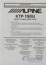 Alpine KTP-190U Image 5