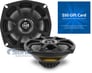 Kicker 10PS5250 Coaxial Speakers + Free $50 Sonic Electronix Gift Card Image 1
