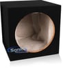 Single 12" Sealed MDF Subwoofer Enclosure (Belva MDFS12)-OPEN BOX  Image 5