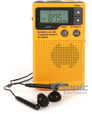 Sangean DT-400W (DT400W) Digital AM/FM/Weeather Alert Pocket Radio Image 1