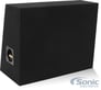 Single 12" Subwoofer Angled Truck or Hatchback Box Enclosure (Open Box, Good) Image 4