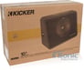Kicker 10" 600W Loaded Subwoofer Box + Amplifier + Amp Kit Image 6