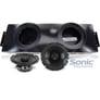 2010-2014 Polaris RZR 4/XP 900 4 Enclosure & Speakers Kit by SSV Works & NVX Image 1
