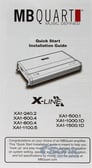 MB Quart XA1-1100.5 Image 5