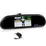 BOYO Vision Backup Rearview Mirror w/ Ultra-Compact Backup Camera Image 1