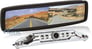Crimestopper Rear View Mirror Monitor with Top Bar Mount Color Camera Image 1