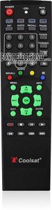 Coolsat ILLUMINATED Black Remote for 4000, 5000 and 6000 FTA Receivers Image 1