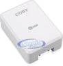 Coby CA81 (CA-81) Universal Dual USB Power Adapter - White Image 2