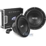 RE Audio + Hifonics 1000 Watt Amplified Bass Bundle Image 1