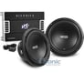 RE Audio + Hifonics 1500W Dual 12" Amplified Bass Bundle Image 1