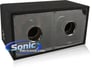 Dual 10" Molded JMC Box ( Molded Plexi-Glass Style ) Image 1