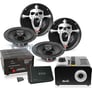 Two Pair of Boss PG653 with BT Amplifier, Power Supply & Fog Machine Image 1