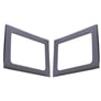 Gray 2011-2015 Jeep Wrangler Sound Deadening Rear Side Window (Boom Mat 050150) Image 1