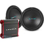 12" Image Dynamics Subwoofers + 1000 Watt Crunch Amplifier Image 1