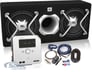 JBL GT5-2402BR + JBL MS-A5001 + Kit, Dual Sub Box with Amp & Wires Image 1