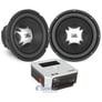 2 JBL GT5-10 Subwoofers + MS-A5001 Monoblock Amplifier Image 1