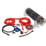 Stinger 1 Farad Capacitor + 1500 Watts RMS Handling OFC Amp Kit Image 1