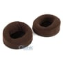 Audeze LCD Series Microsuede Replacement Ear Pads - Brown LCD3-EP-LF-BR Image 1