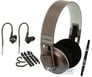 Sennheiser Urbanite XL (Sand) Over-Ear + NVX EX10S In-Ear Monitors Image 1