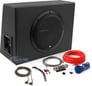 Rockford Fosgate  P300-10 + Amplifier Wiring Kit Image 1