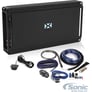 NVX JAD1200.1 Monoblock Amplifier + 50% OFF True Spec Pure OFC Copper 1/0 Gauge Installation Kit Image 1