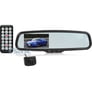 Crimestopper Rear View Mirror Monitor + Lip Mount Camera Bundle Image 1