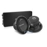 Pair of Pioneer TS-W3003D4 + PowerBass ASA 1200.2x Amplifier Image 1