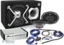 JBL Speakers and Subwoofer + Kicker Amp Bundle Image 1