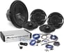 Pioneer Coaxial Speakers + Sub + Kicker Amp Upgrade Bundle Image 1