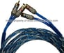 Audiobahn AC30Q 3' Pro Series RCA (Blue) Image 1