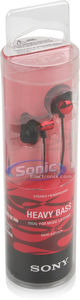 Sony MDR-ED12LP/RED (MDRED12LP/RED) In-Ear Bud Style Headphones - Red Image 4