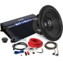 NVX Subwoofer + Hifonics H35 Amplifier Bundle Image 1