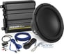 NVX 12" Subwoofer + Kicker CX600.1 Amplifier Bundle Image 1