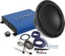 NVX 12" Subwoofer + Crunch PDX-2000.1D Amplifier Bundle Image 1