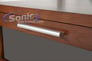 Plateau D&Eacute;COR 50 (Walnut w/ Black Glass) Image 3