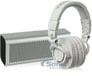 Audio TechAudio Technica ATH-M50xWH (White) + Braven 710 (Silver) Image 1