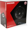 Kicker CompR CWR122 (43CWR122) LIKE NEW DAMAGED PACKAGING Image 5