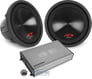 Two 12" Alpine Type-R + 2000W Peak Belva v2 1-Ohm Stable Amplifier Image 1