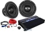 NVX Subwoofers + Hifonics H35 Amplifier Bundle Image 1